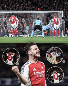 Declan Rice, Arsenal 3-0 Real Madrid